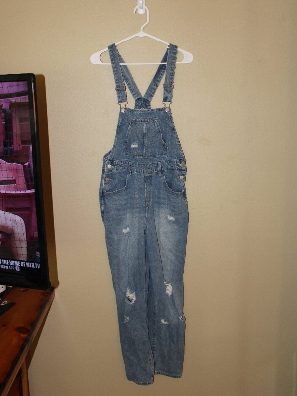 SHEIN Denim Overalls